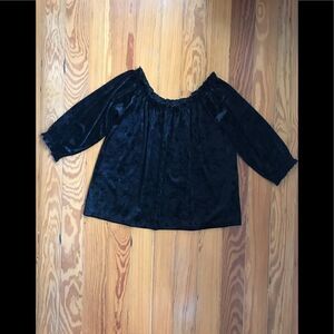 Gap Velvet Top